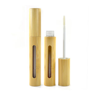 Bamboo Lip Gloss Tube for Cosmetic Packaging