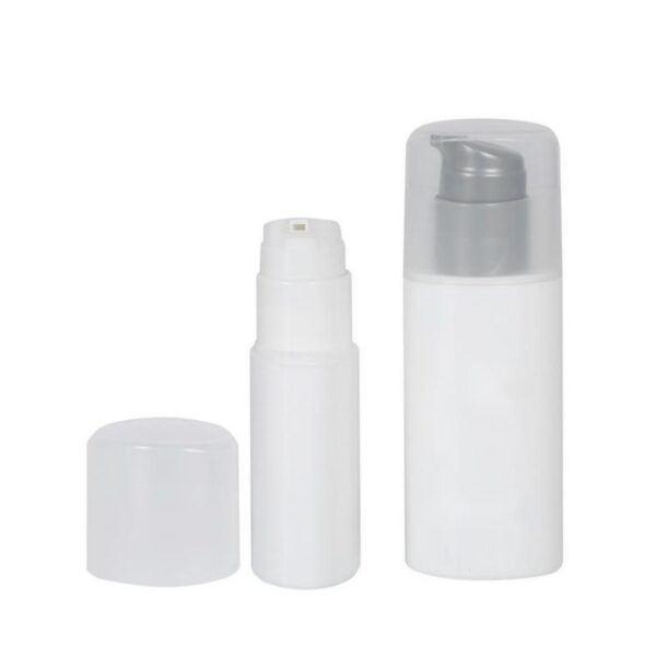 Oval shaped serum bottle container