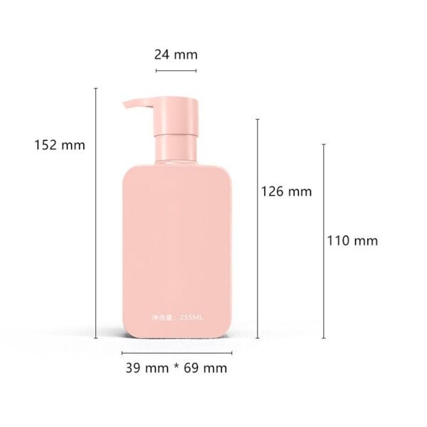 Plastic Bottle with pump for cosmetic packaging