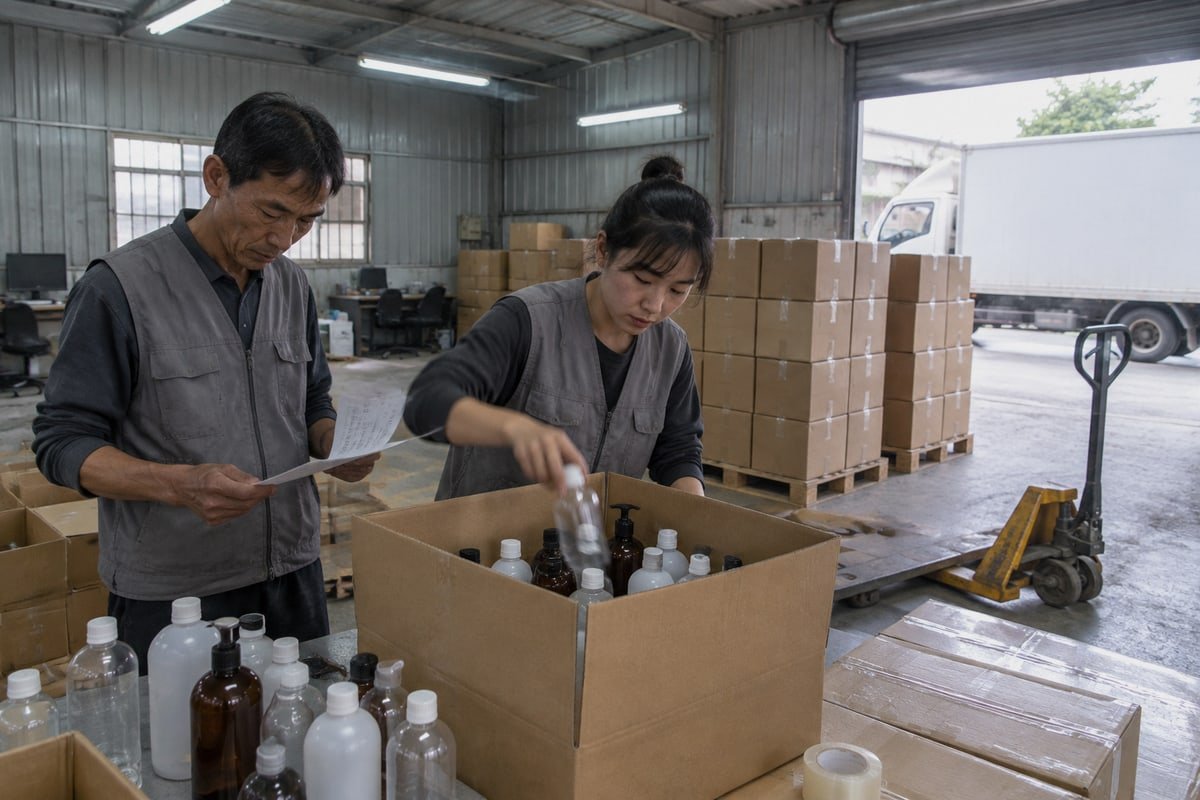 Ensuring perfect bottle and cap fit across different suppliers with matched specifications and testing (ID#4)