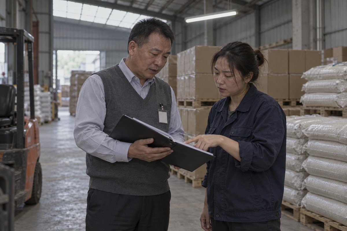 Certifications and letters of guarantee needed to confirm PET material authenticity (ID#3)