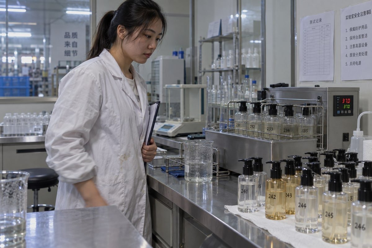 Migration and extraction test reports needed to verify food-grade PET bottle safety standards (ID#3)