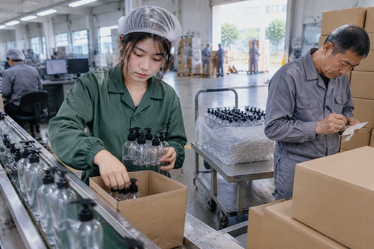 Steps to take when a PET bottle supplier cannot provide complete food safety paperwork (ID#5)